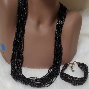 Necklace and Bracelet Set
